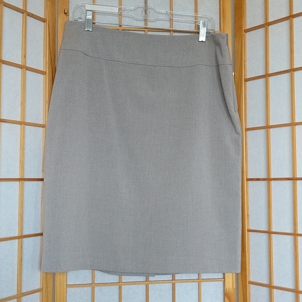 Women's 212 Collection Professional Skirt, Beige, Size 10